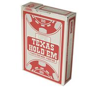 Copag - Cartas Poker Texas Hold'em I 100% Plástico (PVC) I Baraja de Cartas I Juego de Fiesta - Rojo