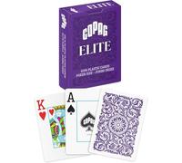 Copag Elite Morado Baraja de Poker de Plástico Calidad Casino