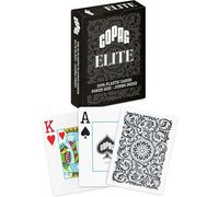 Copag Elite Negro Baraja de Poker de Plástico Calidad Casino