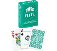 Copag Elite Verde Baraja de Poker de Plástico Calidad Casino