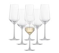 Copas de champ n ZWIESEL GLAS (juego de 6) Copas de champ n con punta efervescente Copas de cristal Tritan aptas para lavavajillas Fabricadas en