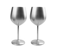 Copas de cóctel de acero inoxidable, juego de 2 copas de vino tinto de 500 ml, copas de vino tinto, copas de vino tinto, copas de vino tinto, para cócteles, whisky, vasos de cerveza, para exteriores