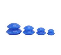 Copas de Masaje de Silicona para el Cuello Y la Cara, Masajeador de Celulitis, Ventosas Al Vacío para Reducir las Arrugas, Alivio del Dolor de Colágeno
