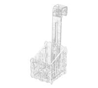 Copas de plantas acuáticas | Copas de plantación de acuario acrílico transparente: estante de soporte de plantas de acuarios de alta transparencia para narcisos, orquídeas, loto, bosques, fucsias, veg
