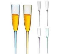Copas De Vino Flotantes Para Piscina - Chef Y Sumiller | Flauta De Champán De Acrílico Para Entierro De Vida De Chica, Boda, Fiesta Prematrimonial | Tazas De Champán Irrompibles