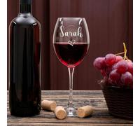 Copas de vino grabadas personalizadas, copa de vino grabada para regalo de cumpleaños número 21, 30 cumpleaños, vino tinto, copa de vino blanco, regalo grabado con cualquier nombre para mamá, regalos