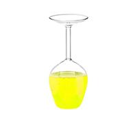 Copas de vino invertidas, diseño colgante para bebidas calientes y frías, 40 cl, idea de regalo de cumpleaños, Navidad, San Valentín, ocasiones especiales