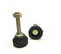 Copas for pies ajustables Acero inoxidable Paquete de 2 Rosca M8-M12 50-100 mm 40 mm de diámetro Antideslizante(Od 10mm,L 100mm)