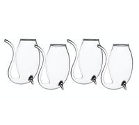 BarCraft Copas para Beber Vino de Oporto, Juego de 4 Copas para Beber Vino de Oporto, Copas para Beber Coñac, Capacidad 90ml, 16 x 16 x 13cm, 1 Juego