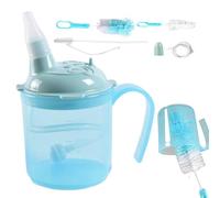 Copas para disfagia - Regulación del consumo | Sippy Cup - Vaso a prueba de desbordamiento para ancianos, pacientes forzados a , mujeres embarazadas con herramientas de limpieza Pajita antiahog