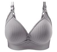 Copas Sujetador Ofertas Sujetador Sin Anillo De para Mujer, Decoración Bordada De Color Sólido, Ropa Interior Transpirable, Sujetador Cómodo Ropa Interior Hombre Encaje Sujet Sujetador 135E Ofertas