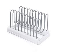 Copco Organizador de Armarios Expandible, Organizador para Armarios y Despensa, Organizador de Cocina con 8 Compartimentos Ajustables