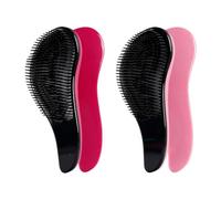 Cope De Plástico De 2 Piezas, Peine Portátil, Peine Rizado, Peine En Forma De S, Peine Duradero, Cepillo De Masaje.