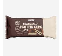 Copelas proteicas sabor cookie & cream recubiertas de chocolate con leche, 2x21g Talla única