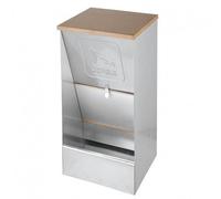 COPELE - Tolva chapa galvanizada perros, mediana madera