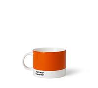 Copenhagen design Pantone Cup, Tea/Coffee mug, Fine China (Ceramic), 475 ml, Orange 021 C, Porcelana, 1 Unidad (Paquete de 1)