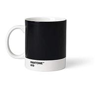 Copenhagen design Pantone Mug, Coffee/Tea Cup, Fine China (Ceramic), 375 ml, Black, 419 C, Porcelana, 1 Unidad (Paquete de 1)