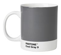 Copenhagen design Pantone Mug, Coffee/Tea Cup, Fine China (Ceramic), 375 ml, Grey, Cool Gray 9 C, Porcelana, 1 Unidad (Paquete de 1)