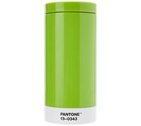 Copenhagen design Pantone To Go, Stainless Steel Travel mug/Thermo Cup, 430 ml, Greenery, Color of The Year 2017, Acero Inoxidable, ABS (acrilonitrilo butadieno estireno), Green 15-0343, 75 mm