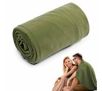 Coperta di viaggio per aerei e auto, Coy Coy Cushion 2 in 1, soffitto di aerei morbidi, viaggi coperta per vacanze, ufficio, a casa, viaggi di lavoro, campeggio per donne, uomini, inserto per sacchett