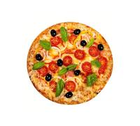 Coperte Alimentari - Rotonda Pizza Blanket Bifaccial Realistica Novità Coperta Pila Flanella Di˚te Regalo Bambini Adulti | Coperta Pizzeria Idee Regalo Casa Salotto Dormire Relax Divertimento