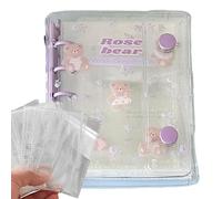 Copertina per Taccuino da Viaggio - /4,96 x 3,78 pollici Custodia M5 Morbida Materiale Escolastico, Custodia PVC per Diario Tascabile, Per Bambini Ragazze Ufficio Casa Viaggio Regalo