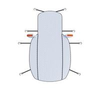 Copertura per Auto Dalla Neve, Scudo Bloccatore Pieghevole, Copertura Parabrezza Antigelo La Neve | Protezione Antighiaccio per Auto Esterno Inverno, Camion, SUV, Furgone, Viaggio, Parcheggio
