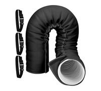 Copertura Per Tubo Condizionatore Portatil 150 X 53 Cm Copertura Isolata Portatile Con 3 Cinghie Regolabili | Per Condizionatore | Inverno Esterno Garaje Camper Finestra