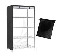 Copertura resistente per scaffali 121 9 x 45 7 x 182 9 cm trasparente in tessuto Ox impermeabile per interni ed esterni cucina ga