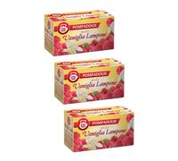 Copete 1913 | Té de Hierbas Frutales con Sabor a Vainilla y Frambuesa para Infusión Sin Cafeína - 3 x 20 Bolsitas de Té (180 Gr) | Infusión de Vainilla y Frambuesa