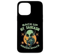 Copia de Seguridad Mi Sarcasmo Necesita Espacio Declaración de Humor sarcástico Carcasa para iPhone 13 Pro MAX