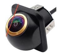 Copia Seguridad Cámara Cámara Visión Trasera para Coche con Lente Dorada HD Y Nocturna 180 Grados Aparcamiento Y Marcha Atrás(CVBS)