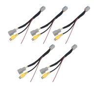Copia Seguridad Cámara para Outlander para ASX GF GG ZJ 5X Cable Adaptador Conversión Vídeo RCA para Cámara Marcha Atrás