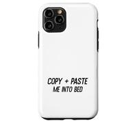 Copia Y Pégueme En La Cama Gracioso Diciendo Meme Cita Perezosa Carcasa para iPhone 11 Pro