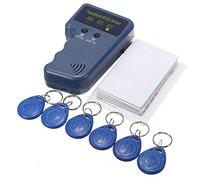 Copiadora de tarjetas de identificación RFID de 125 KHz, copiadora de tarjetas de identificación RFID + 6 etiquetas de escritura + 6 tarjetas