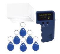 Copiadora y grabadora de tarjetas, Lector y escritor RFID | Copiadora de tarjetas duplicadora de tarjetas de mano RFID ID - Escáneres de identificación Electrodomésticos portátiles con 6 etiquetas gra