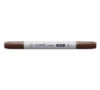 COPIC Ciao E77, Granate, Rotulador Doble con Punta Mediana y Punta de Pincel