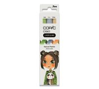 COPIC Ciao Layer & Mix Pen Set Of 3 Natural Palette Markers, Art, Craft, Colouri