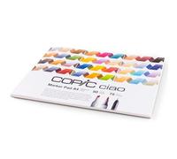 Copic Ciao Marker Pad, 50 Hojas, Papel de Dibujo de 75 g/m² para rotuladores, Ultra Blanco, sin ácido, sin Cloro, Paper, Ultrawhite, DIN A4