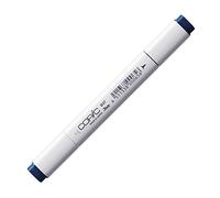 COPIC Classic B37, Azul Amberes, Rotulador doble con punta media y fina