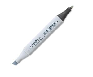 Copic Classic C-0, Gris frío nº 0, Rotulador Doble con Punta Mediana y Fina