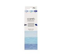 Copic Classic DESIGNER COLLECTION Set Skyline tints, set de rotuladores con 3 tonos de azul, rotuladores gemelos con una punta ancha y otra fina