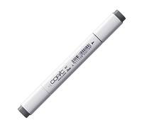 Copic Classic N-7, Gris Neutro n.º 7, Rotulador Doble con Punta Media y Fina