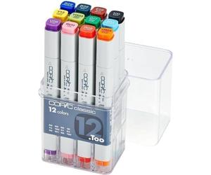 Copic Classic Recambio de tinta Basic Colours 12 uds.