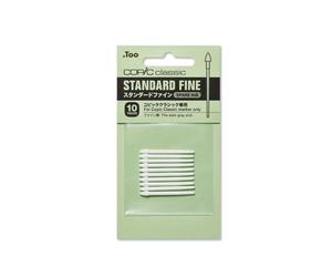 Copic Classic, Spare Nib, Standard Fine, 10 puntas de recambio para rotuladores dobles con una punta ancha y otra fina