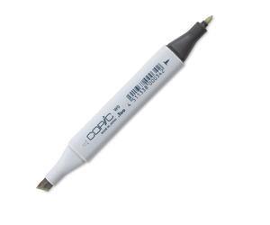 Copic Classic W-0, Gris cálido nº 0, Rotulador Doble con Punta Media y Fina