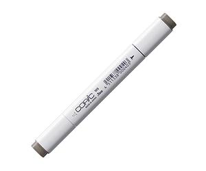 Copic Classic W-6, Gris cálido nº 6, Rotulador Doble con Punta Media y Fina