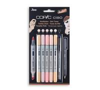 COPIC CZ22075552 - Rotuladores de punta fina (5 unidades), multicolor Copic Ciao