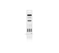 COPIC Multiliner Set, Negro, 3 Fineliners en diferentes grosores de trazo, rotuladores de dibujo con punta fina y tinta pigmentada resistente al agua
