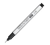 COPIC Multiliner SP 0,35 mm, Negro, Rotulador fino de aluminio con punta fina y tinta pigmentada resistente al agua